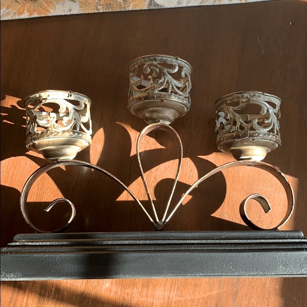 2-Tier Bombay Candle Holder